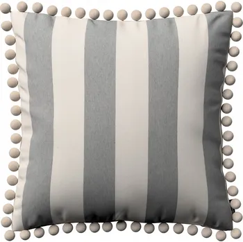 Povlak na polštářek Dekoria Povlak na polštář Wera šedý