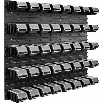 Obraz Dílenská deska na nářadí 96,5 x 78 cm + 40 boxů