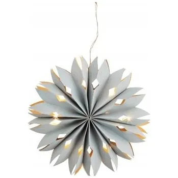 Obraz Papírová podsvícená hvězda Starr S, aqua, Madam Stoltz