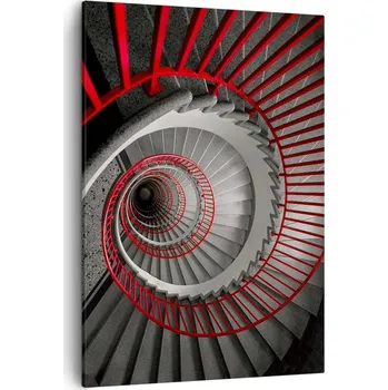 Obraz Obraz na plátně do obývacího pokoje ložnice 50x70 architektura obrazy na zeď