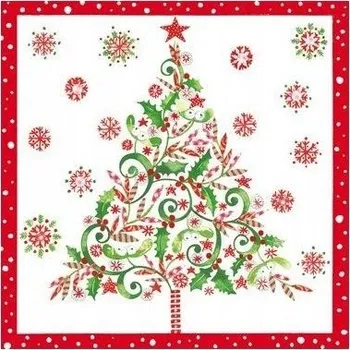 Papírový ubrousek Papírový ubrousek čtvercový 33 cm x 33 cm