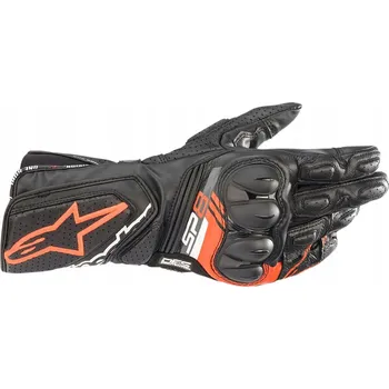 Moto rukavice MOTOCYKLOVÉ RUKAVICE ALPINESTARS SP-8 V3 ČERNÉ/ČERVENÉ XL