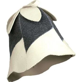 SOTRA Čepice do sauny Sněženka, 100% vlna