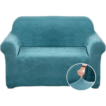 Napínací potah Potah na pohovku (gauč) modrý