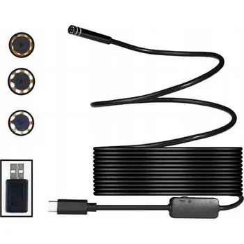 IP kamera INSPEKČNÍ KAMERA ENDOSKOP ANDROID USB A B C 5m