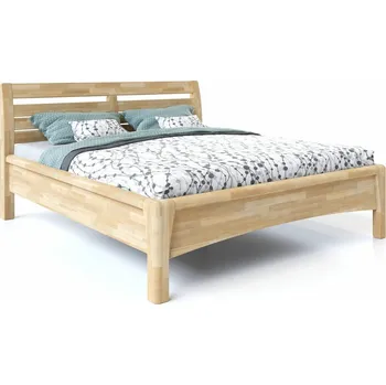 Postel Zvýšená postel dvoulůžko z masivu CONSTANTA, masiv buk