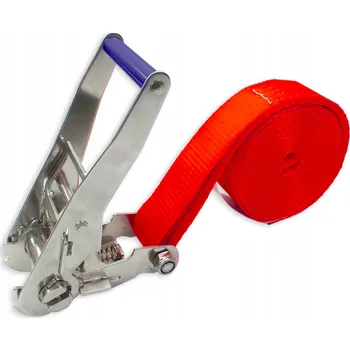 Upínací popruh Transportní popruh s ráčnou 14 m, 50 mm, 5 t