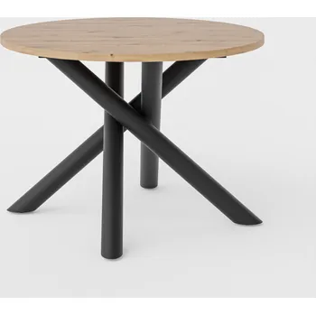 Falco Jídelní stůl Osman kulatý dub artisan