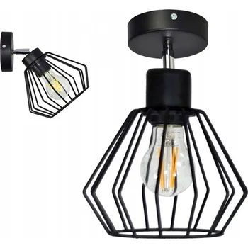 NASTĚNNÁ LAMPA nastavitelná loft BRYLANT drátěná