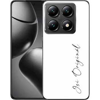 Pouzdro na mobilní telefon Gelový kryt mmCase na Xiaomi 14T Pro - jsi originál bílé pozadí