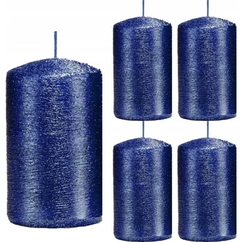 Svíčka Tradiční parafínová svíčka bez vůně Drobo 5 ks