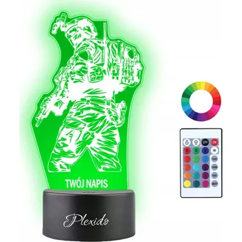 Lampička Plexido vícebarevná Noční lampa