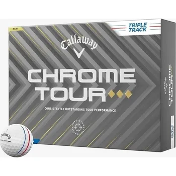 Golfový míček Callaway Chrome Tour Triple Diamond White Triple Track 12 Golfové míčky