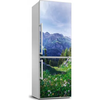 Fototapeta Samolepka na ledničku – Alpská krajina 70x190 cm