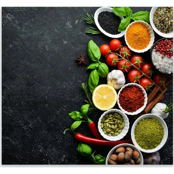 Kuchyňské prkénko Skleněná Ochranná Deska a Krájecí Prkénko | Indukce, Sporák ds-0199