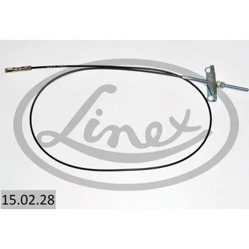 Lanko parkovací brzdy Tažné lanko, parkovací brzda LINEX 15.02.28