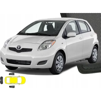 Stínítko do auta Sluneční clony do Toyota Yaris II 2