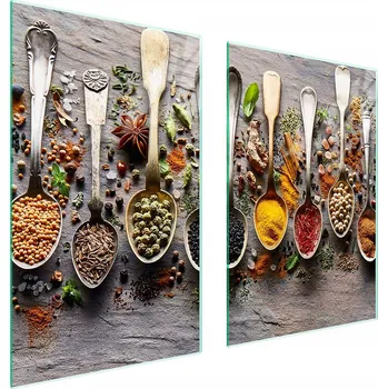 Kuchyňské prkénko Krájecí deska TMK ArtDeko sklo 2 ks