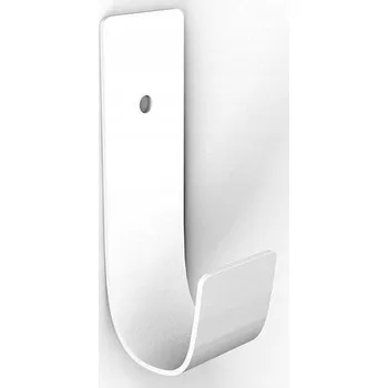 Věšák Nástěnný věšák JOLLY Ocelový Bílý 94x30mm