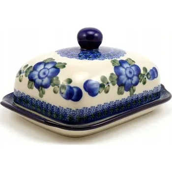 Máslenka Máslenka, dóza na máslo 18 cm Ceramika Artystyczna Bolesławiec