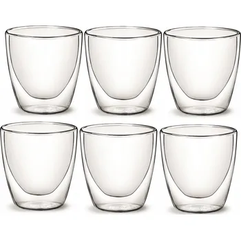 Sklenice Sklenice na kávu a čaj Aqualogis 80 ml 6 ks