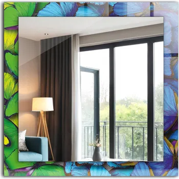 Zrcadlo Zrcadlo Coloray nástěnné čtverec 600 x 600 mm