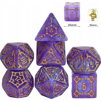 Příslušenství k deskovým hrám NECROPOLIS SADA 7 VELKÝCH KOSTEK PRO RPG