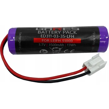 Akumulátor Baterie pro čistič Leifheit 51000 3,7V 3,5Ah