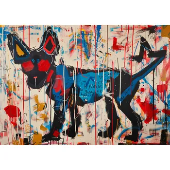 Plakát Plakát Městský Pes bez rámu 42 x 29,7 cm