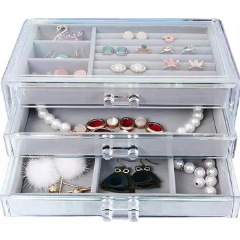 Šperkovnice ŠPERKOVNICE NA BIŽUTERII KRABIČKA na šperky