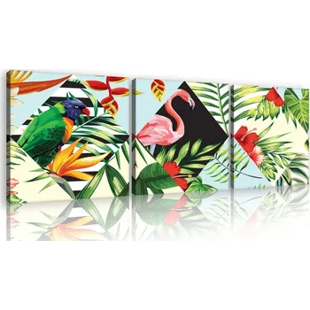 Obraz OBRAZ NA PLÁTNĚ CANVAS 75x25 EXOTICKÁ PŘÍRODA