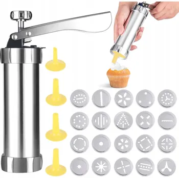 Strojek na výrobu sušenek, zdobička dortů, cukrářská stříkačka