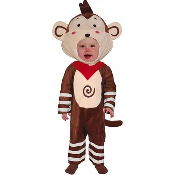 Karnevalový kostým KOSTÝM MALÁ OPICE OPIČKA OVERAL KARNEVAL 80