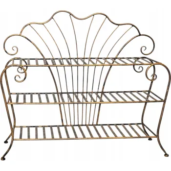 Botník Botník Bettina 79 x 70 x 27 cm kovová