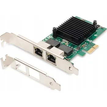 Síťová karta Síťová karta PCI Express 1Gbps, 2 porty Digitus DN-10132