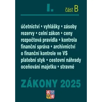 Zákony I B/2025 – Účetní zákony