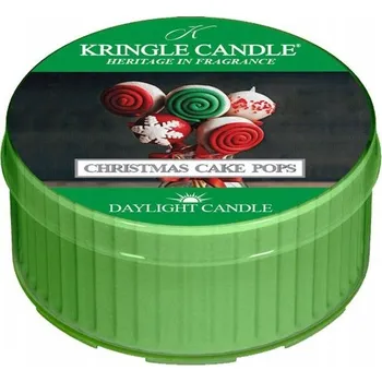 Svíčka Tradiční svíčka Christmas Cake Pops Kringle Candle