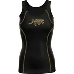 Dámský funkční nátělník LEO černá/hnědá Bamboo Ultra