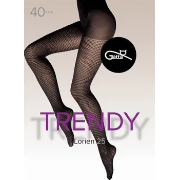 Dámské punčochy Gatta punčochové kalhoty Lorien 25 40DEN - černá, L