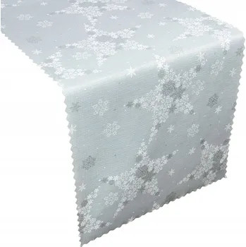 Prostěradlo Bieżnik odstíny šedé, stříbrný 100 x 50 cm