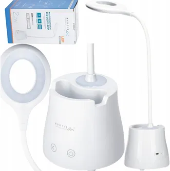 Lampička LED STOLNÍ LAMPA NA PSACÍ STŮL SMD 3 BARVY REŽIMY BATERIE