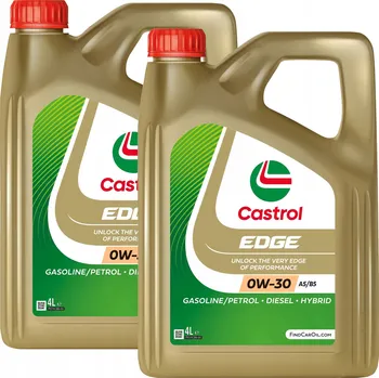 Motorový olej Castrol Edge Motorový Olej 0W-30 A5/B5 4L + 4L