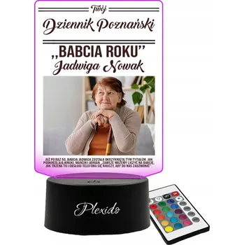 Lampička Plexido vícebarevná Noční lampa