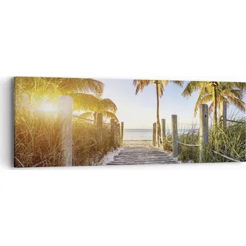 Obraz Obraz na plátně do obýváku, ložnice 90x30 krajina foto obrazy na zeď