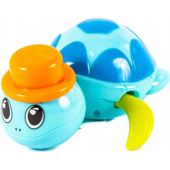 Hračka pro nejmenší Želva do koupele Midex 12x11x6 cm modrá