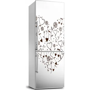 Fototapeta Samolepící fototapeta na ledničku do domu Srdce