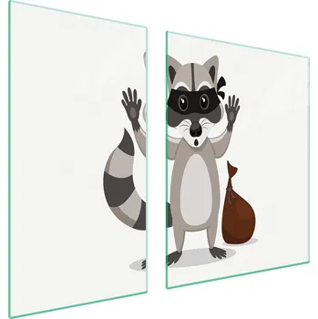 Obraz SKLENĚNÁ OCHRANNÁ DESKA NA SPORÁK 90x52 KRESBA MÝVAL TVRZENÉ SKLO