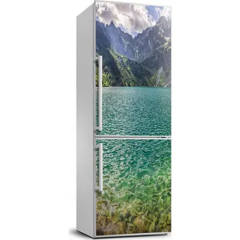 Fototapeta Nálepka Tapeta na lednici Jezero v horách 70x190