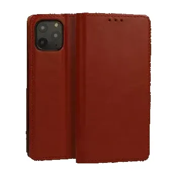 Pouzdro na mobilní telefon Pouzdro Book special Samsung Galaxy A22 4G A225F Hnědé