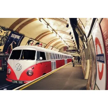 Obraz Plakát Volkswagen Camper Metro bez rámu 91,5 x 61 cm